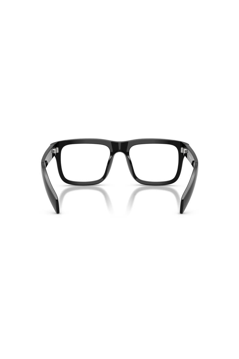 54mm Rectangle optical glasses, Alternate, color, Black