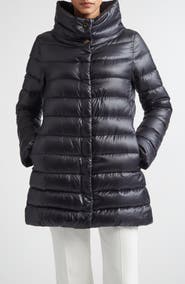 Herno Amelia Water Resistant High-Low Down Jacket