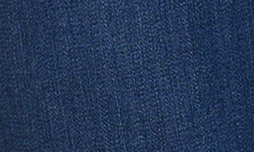 Nydj Billie Exposed Button High Waist Ankle Mini Bootcut Jeans In Ibiza Blues