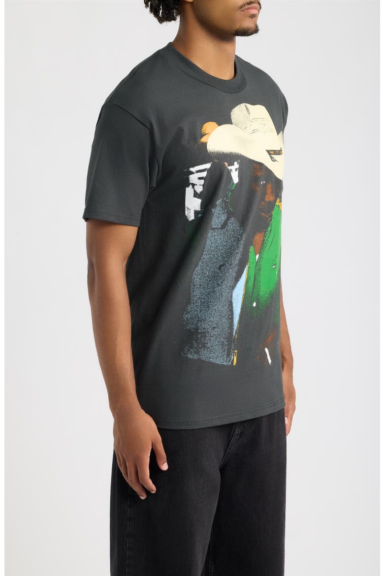 Rodeo Graphic T-Shirt, Alternate, color, VINTAGE BLACK