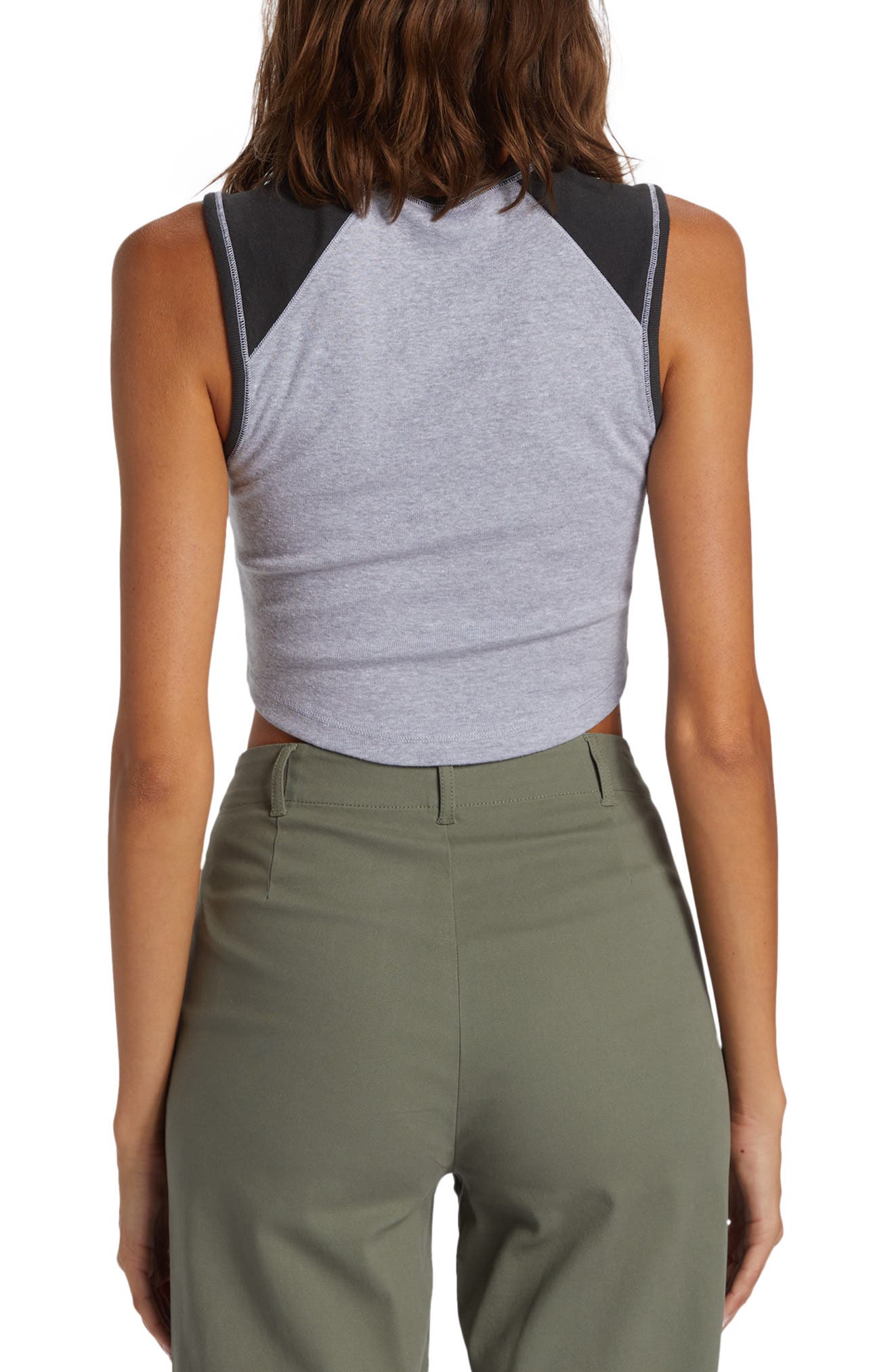 Roxy Script Logo Crop Graphic Tank (Women) | Nordstromrack