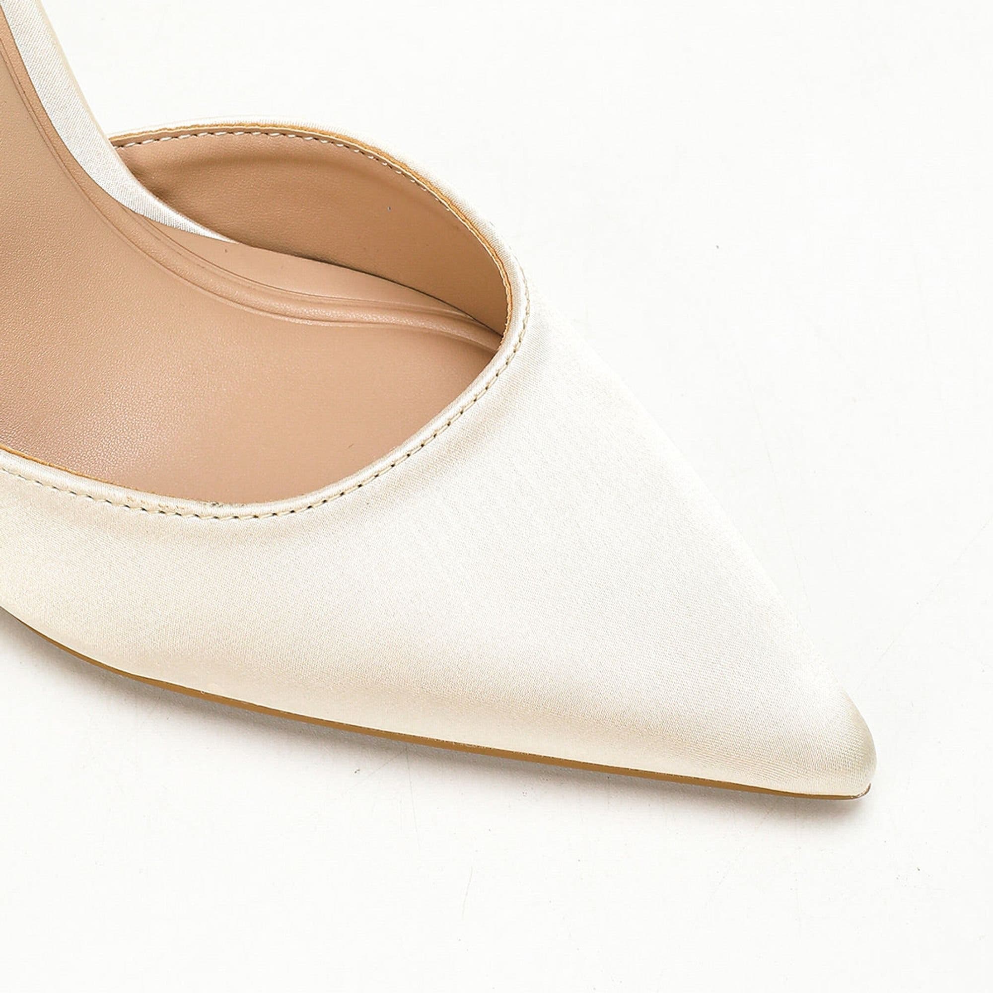 Deena Bridal Bow Heels, Alternate, color, White