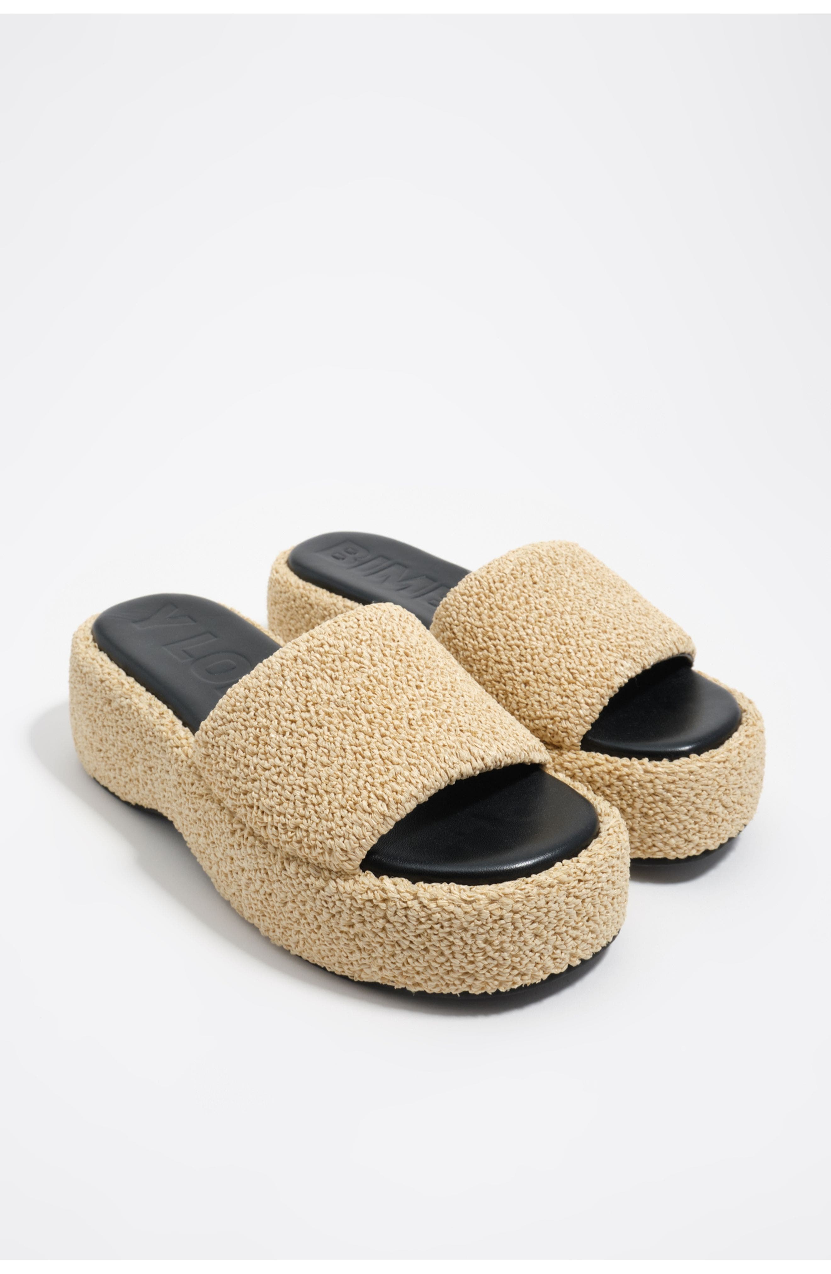 Textile High Sole Sandal - image 4