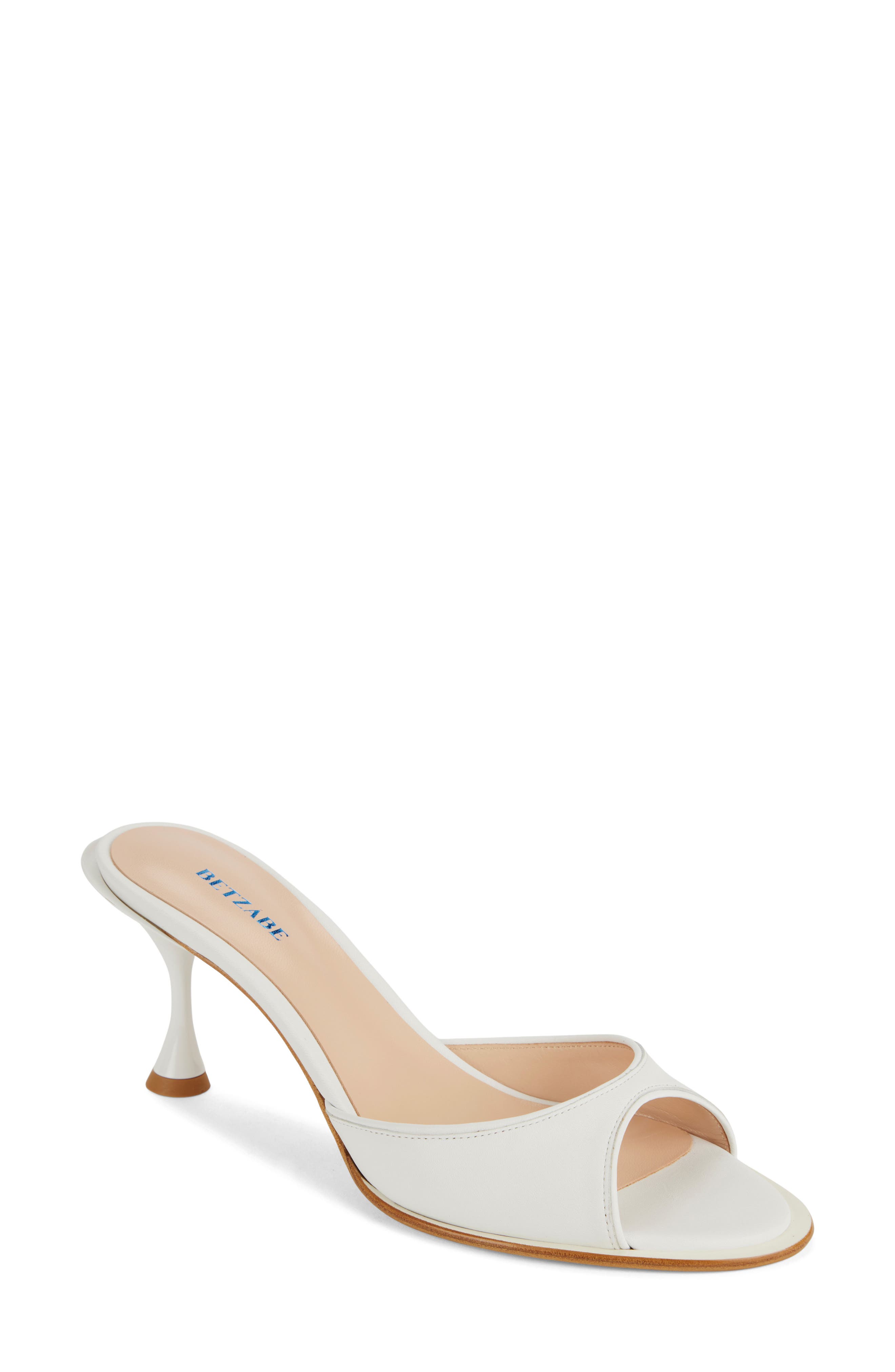 BETZÁBE Jenni Sandal, Main, color, White Nappa