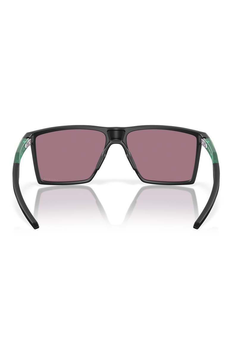 Futurity Sun 57mm Polarized Square Sunglasses, Alternate, color, SHINY BLACK
