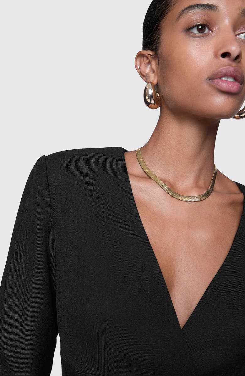 Rebecca Minkoff Indy Long Sleeve Romper, Alternate, color, 