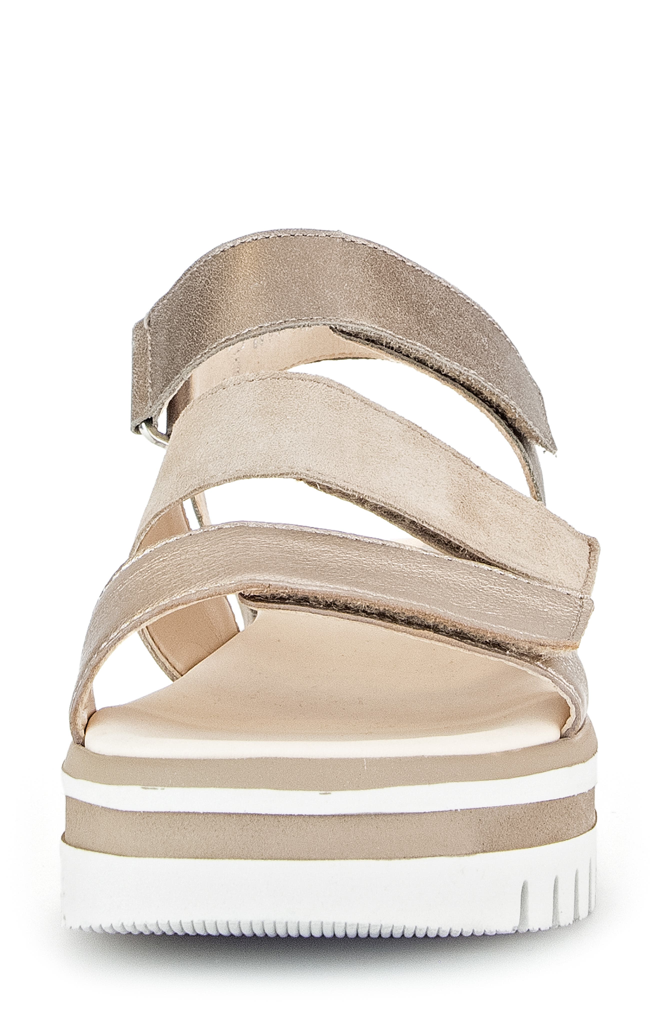 Gabor Strappy Wedge Sandal, Alternate, color, Mutaro