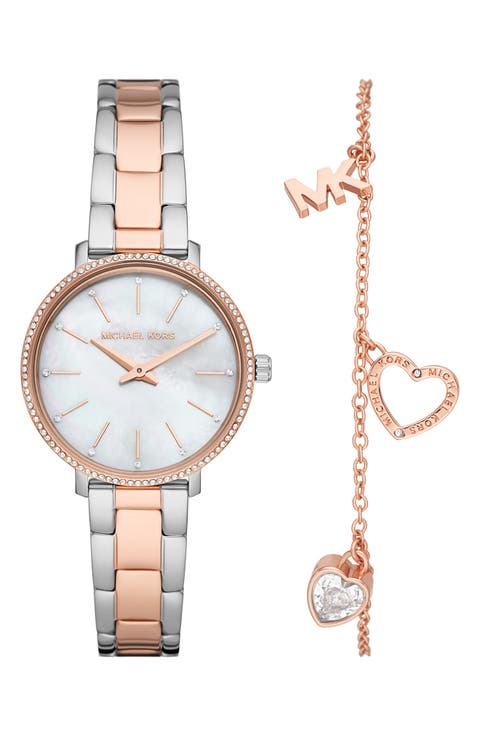 Mini Pyper Bracelet Watch & Bracelet Set, 32mm
