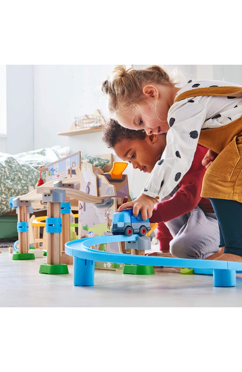 HABA Kullerbu Mountain Adventure Ball Track Ultimate Marble Run Set & Building Toys for Kids Age 3-8, Montessori STEM Learning & Educational Toys, Alternate, color, Multi