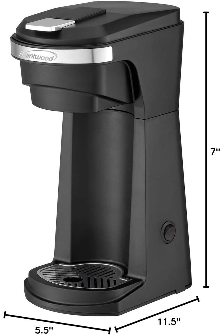 New K-Cup Single Serve Coffee Maker, Alternate, color, Black
