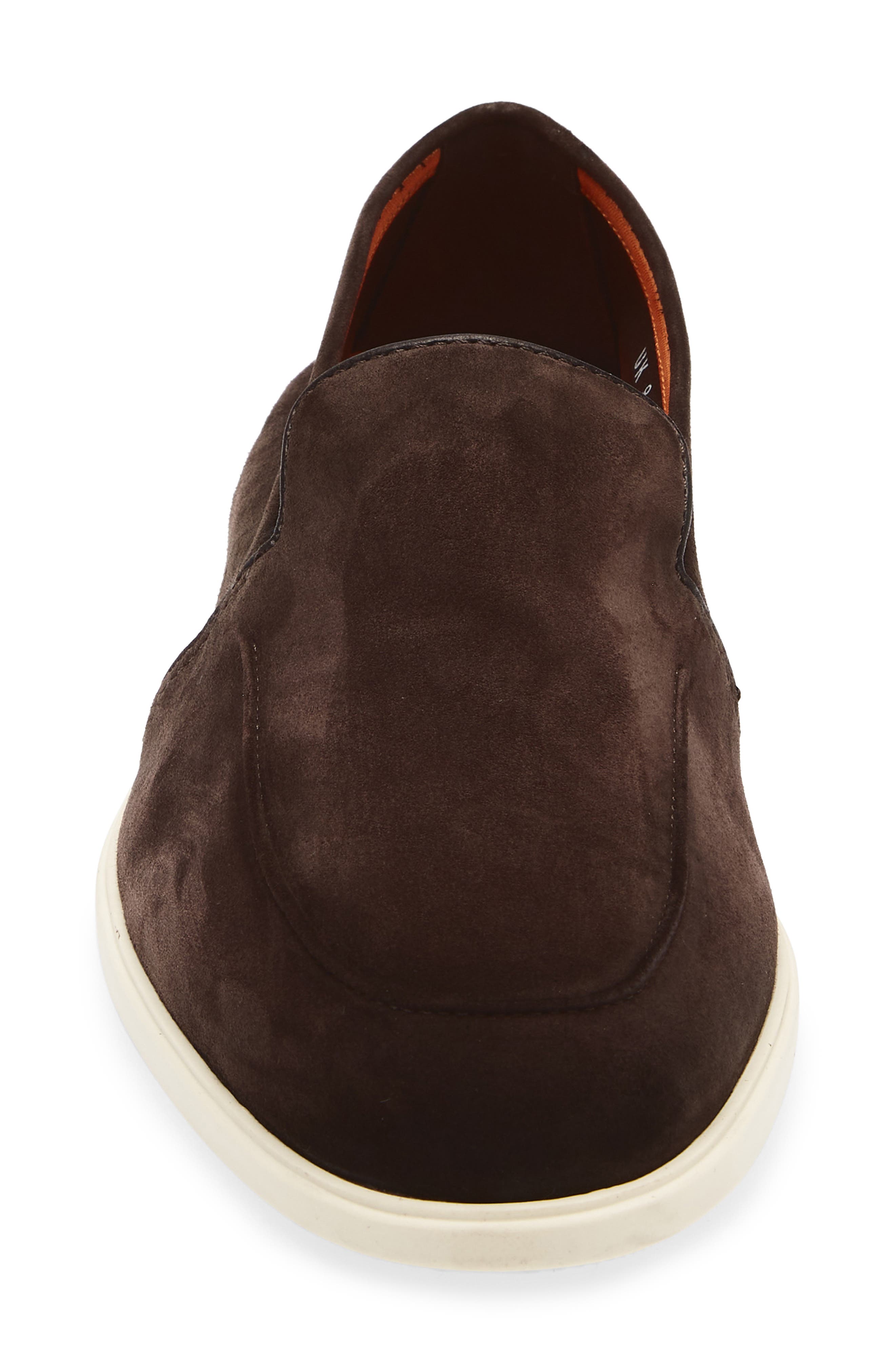 Santoni Malibu Slip-On Loafer, Alternate, color, Dark Brown