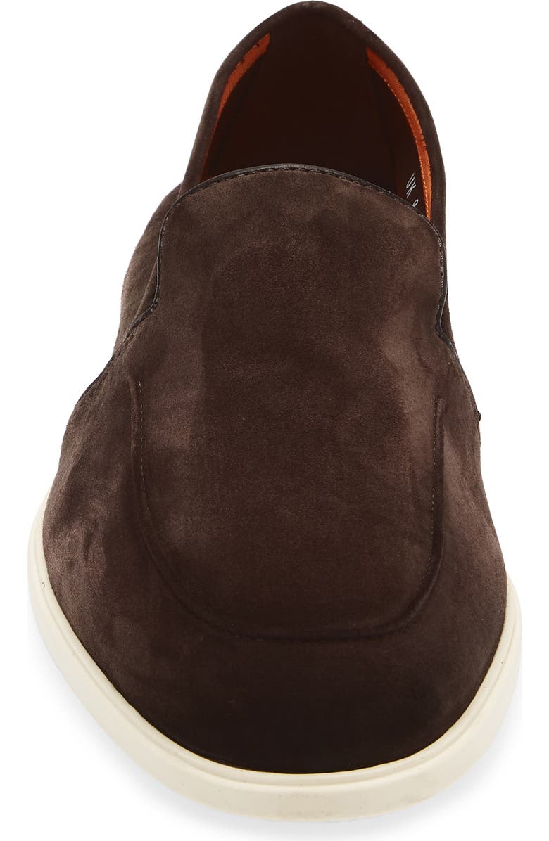 Santoni Malibu Slip-On Loafer, Alternate, color, Dark Brown