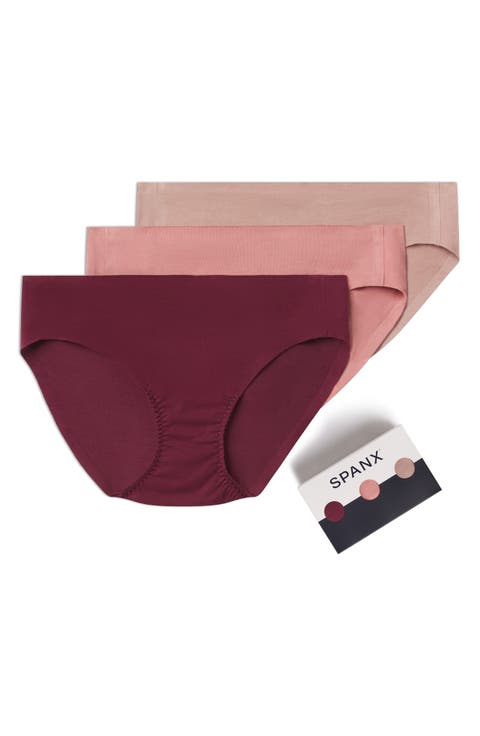 Assorted 3-Pack Cotton Blend Bikini Briefs