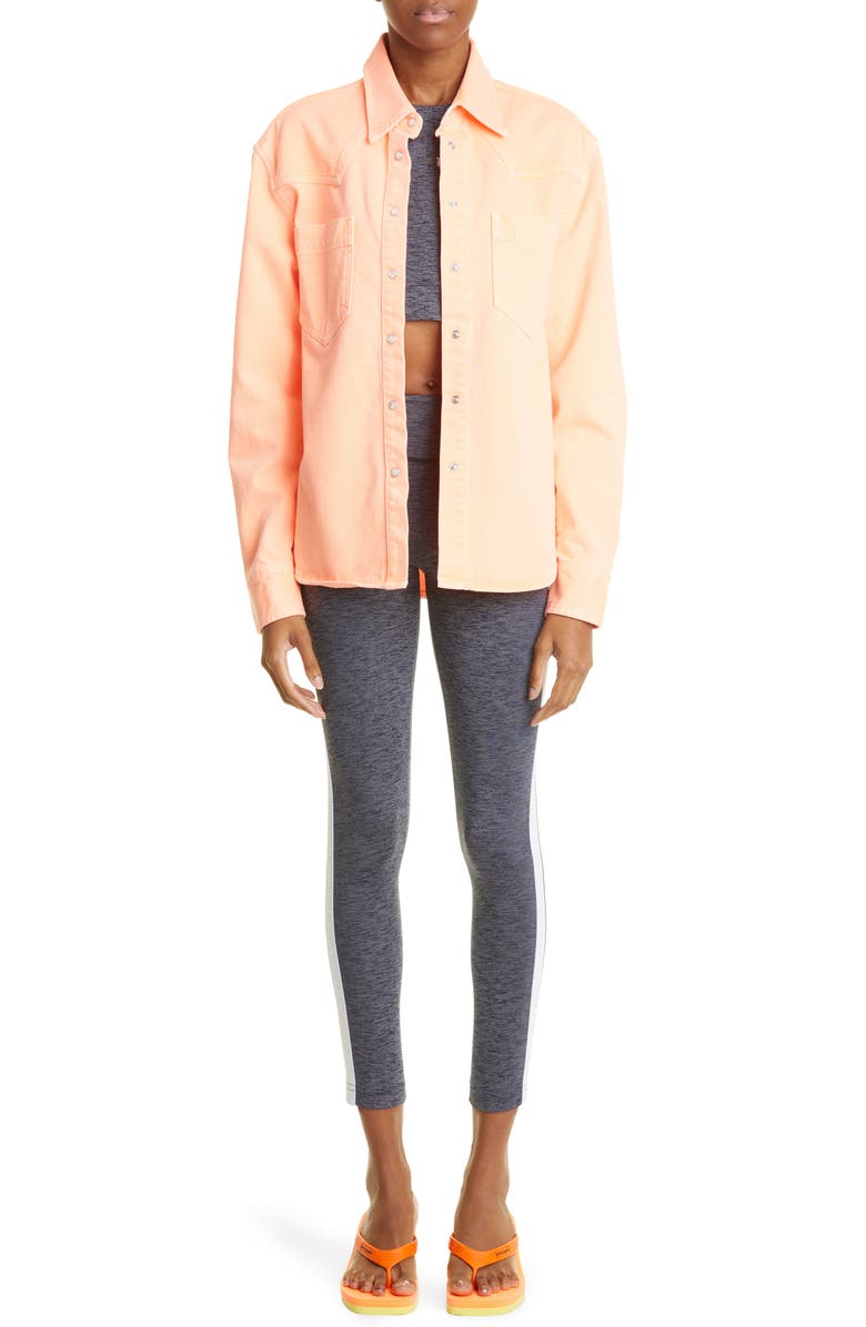 Palm Angels College Crop Cotton Muscle Tank, Main, color,