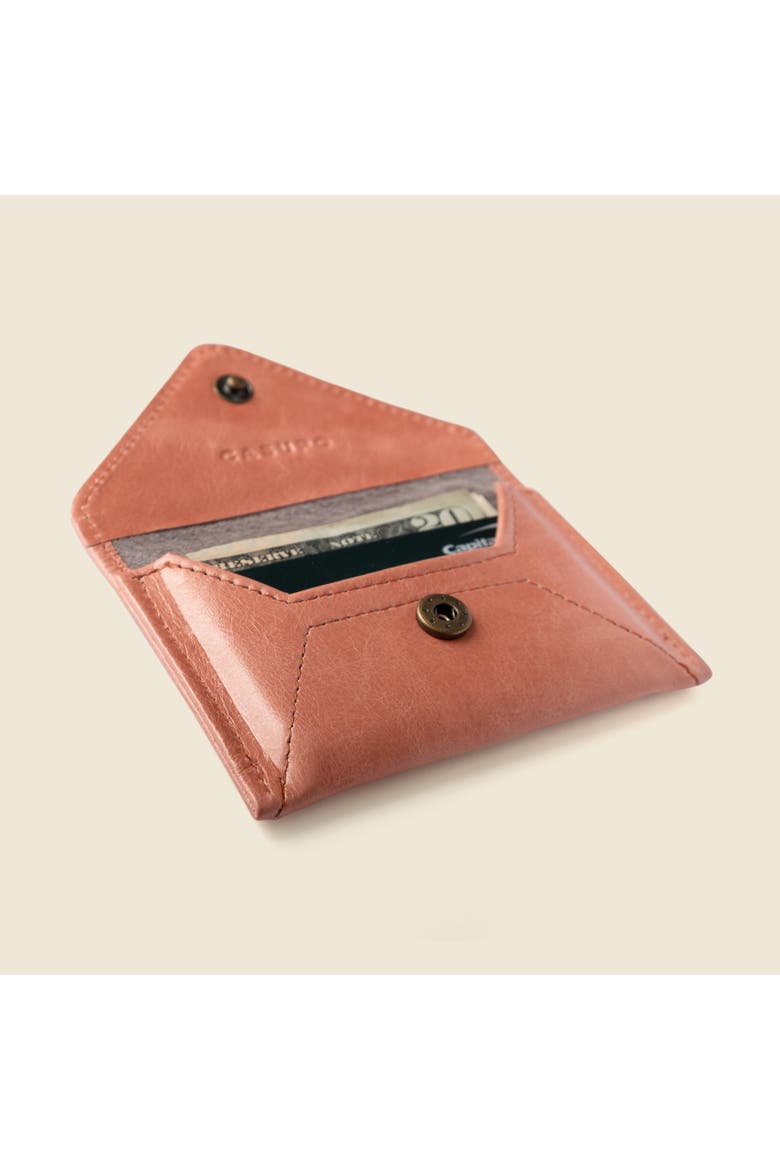Mini Envelope Wallet with RFID Protection, Alternate, color, Pearl Pink