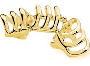 Lucy Quartermaine Waterfall Armour Ring in Gold Vermeil
