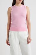 DELUC Contrast Piping Crop Tank