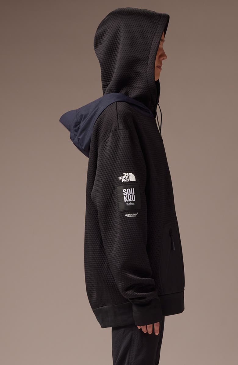 The North Face x Undercover SOUKUU DotKnit Double Hoodie, Alternate, color, 