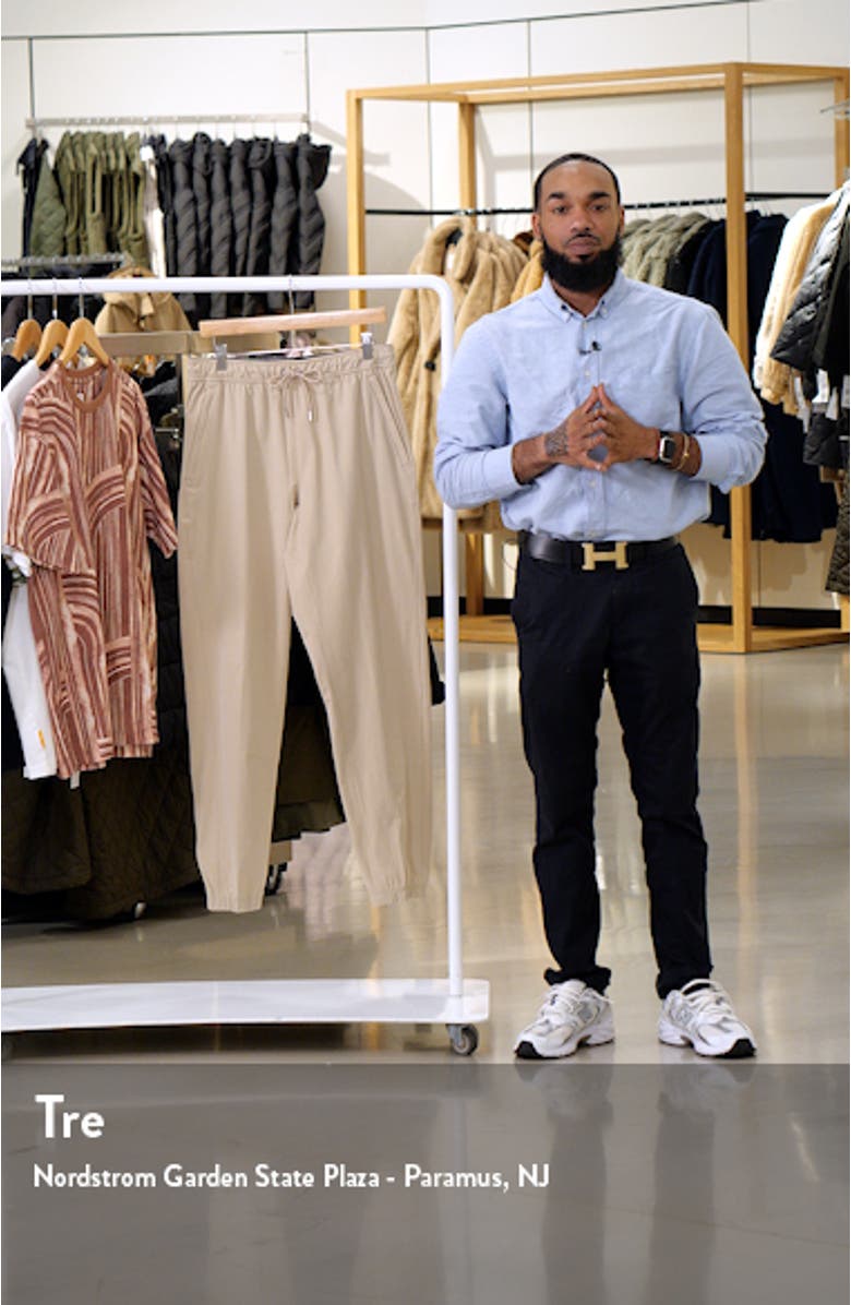 Stretch Warp Knit Coach's Standard Joggers, sales video thumbnail