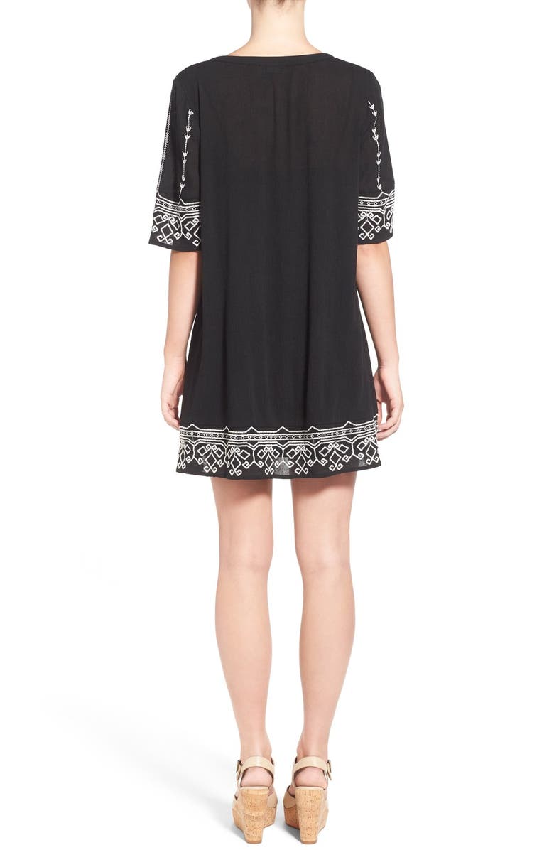 Hinge Embroidered Caftan, Alternate, color, 