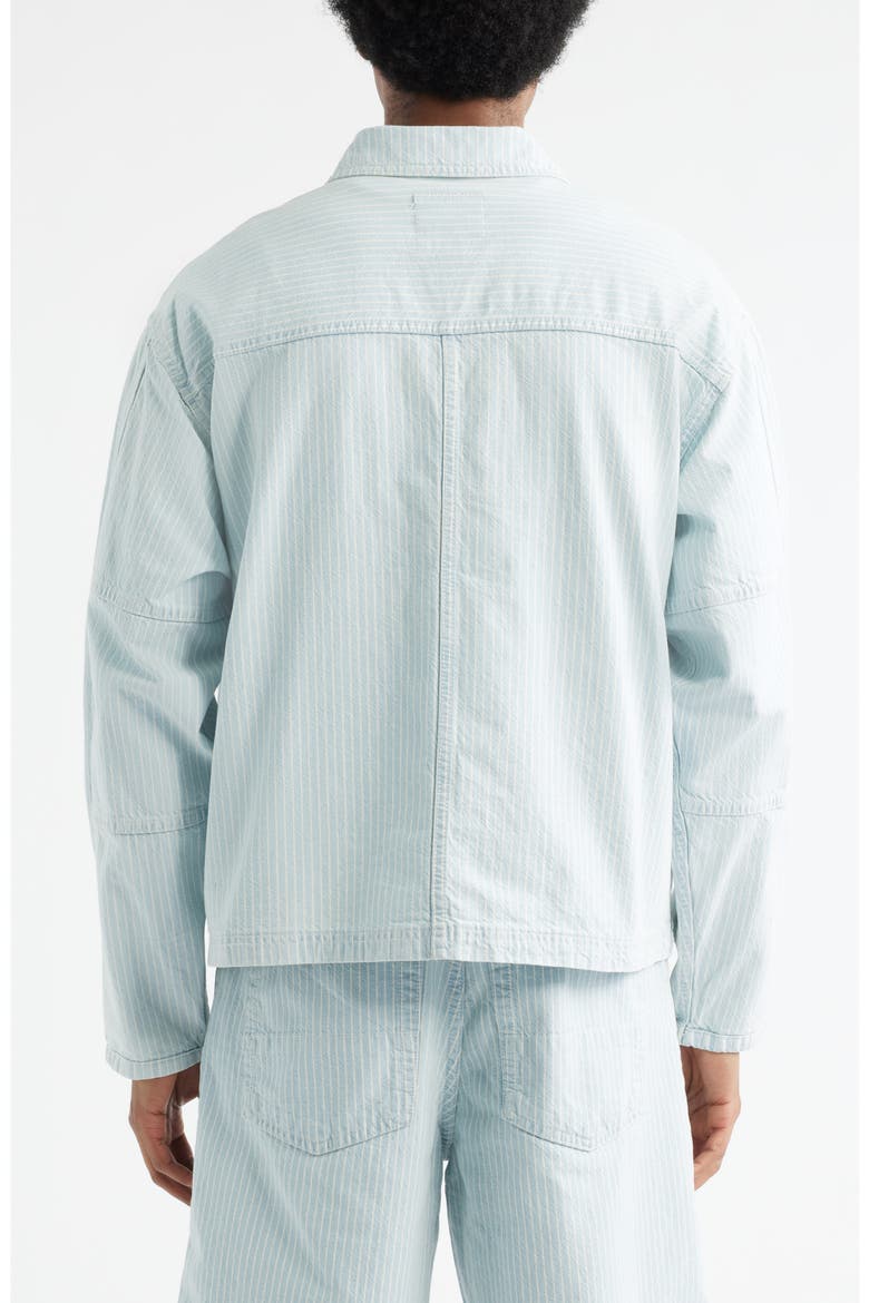 Umber Stripe Denim Jacket, Alternate, color, BLUE ICE STRIPE