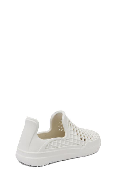 Lusso Cloud Kids' Scenario Slip-on In Bone White