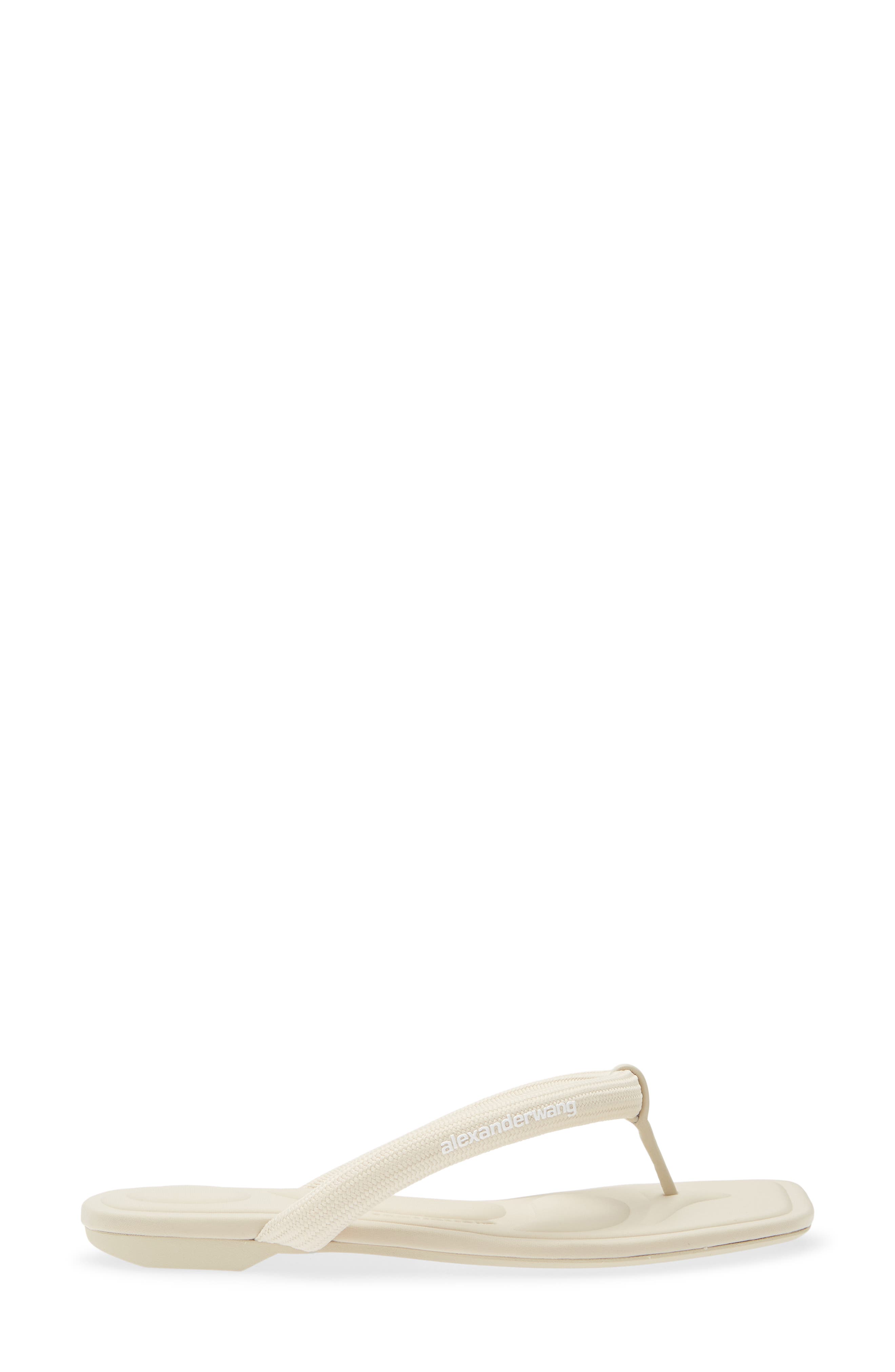Jenna Tubular Strap Flip Flop, Alternate, color, VANILLA