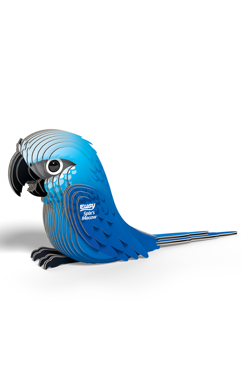 Eugy Puzzles Spix
s Macaw 3D Puzzle, Alternate, color, 