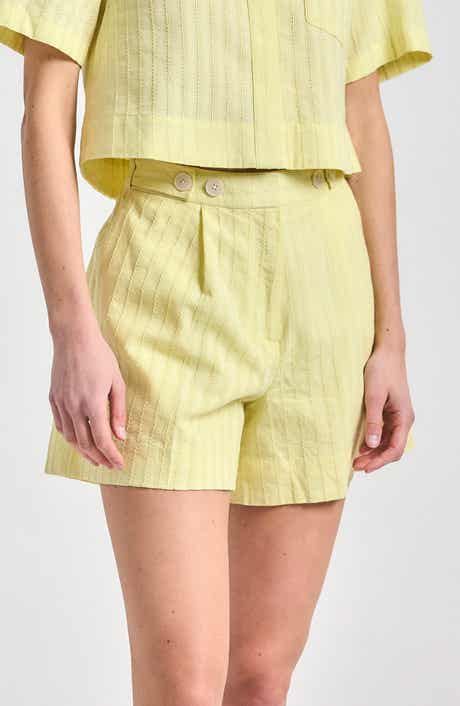 Derek Lam Boswell Cotton Shorts