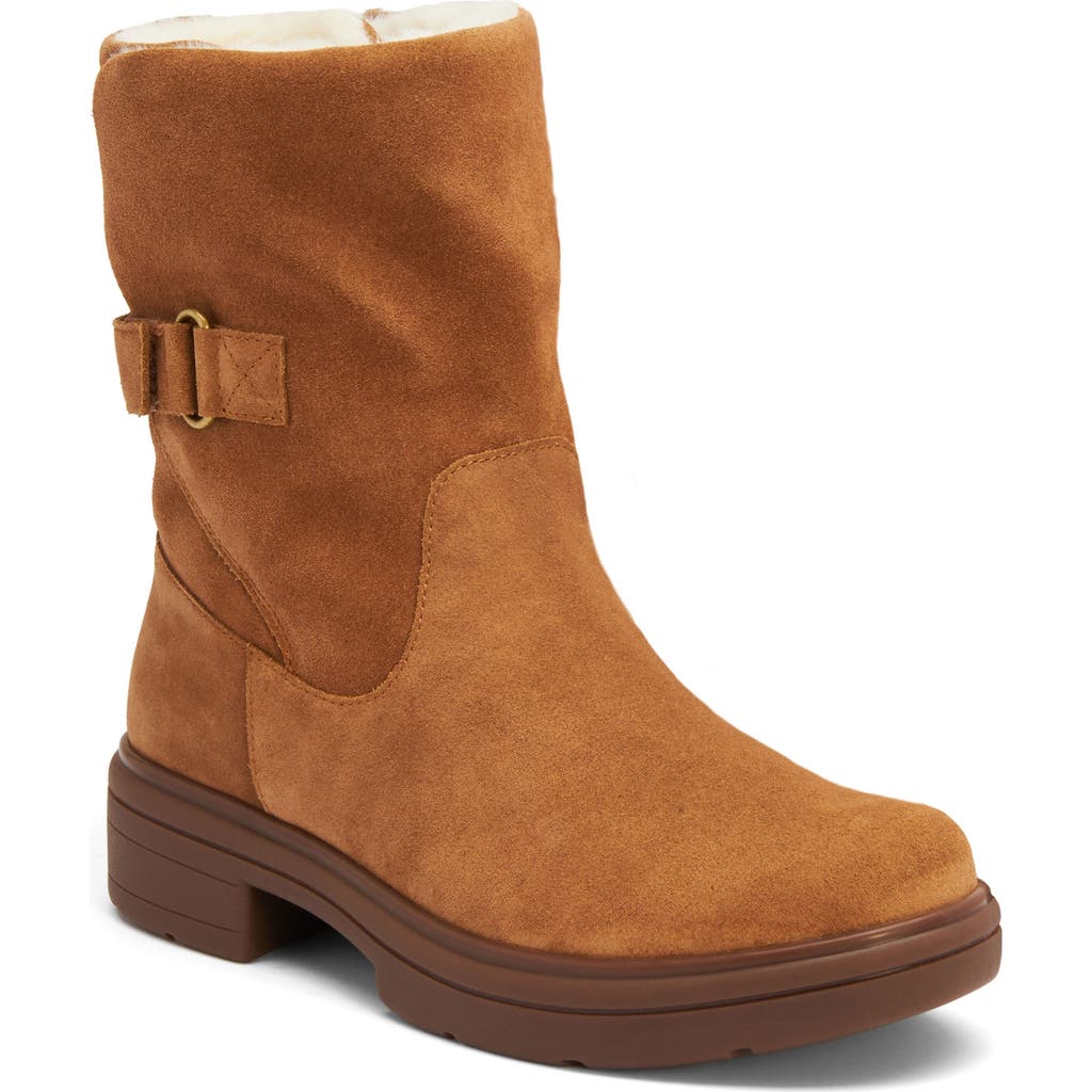 Abeo Vista Mid Boot In Dark Tan - Regular