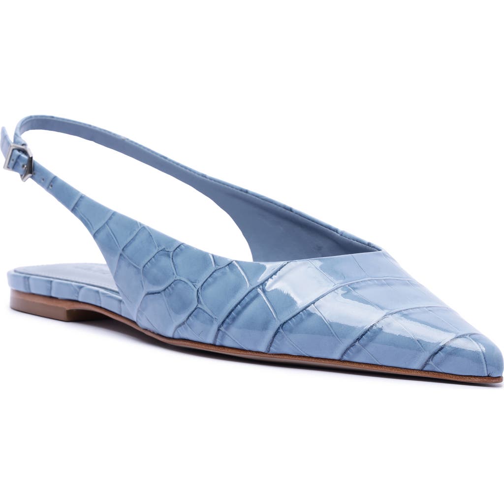 SCHUTZ SCHUTZ PAOLA SLINGBACK POINTED TOE BALLET FLAT