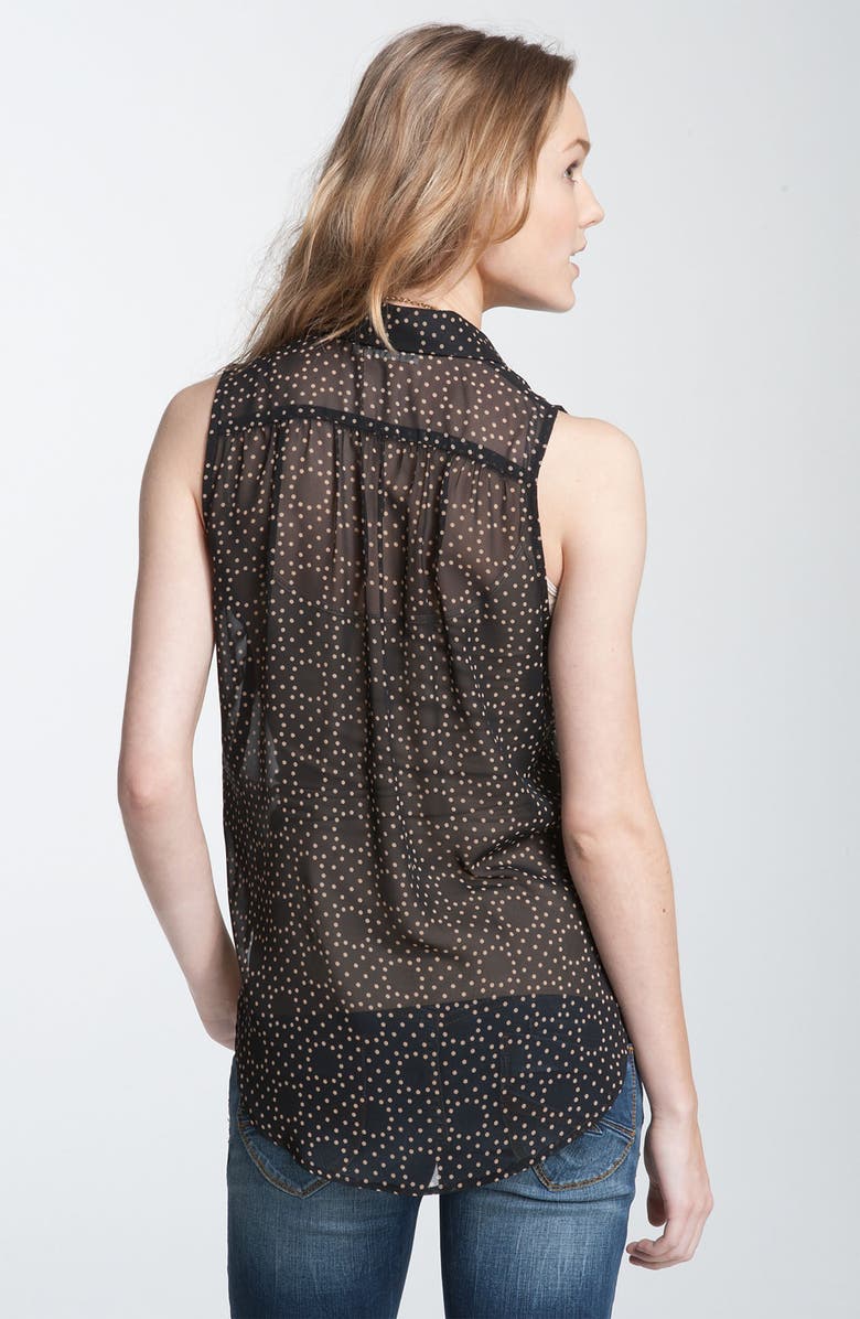 All in Favor Sleeveless Chiffon Blouse, Alternate, color, 