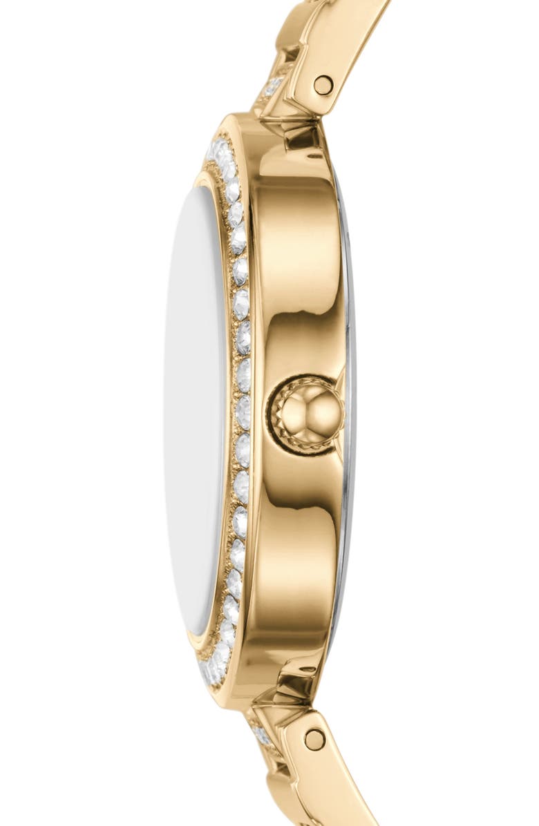 Fossil Karli Three-Hand Quartz Bracelet Watch & Bracelet Set, Alternate, color, Gold