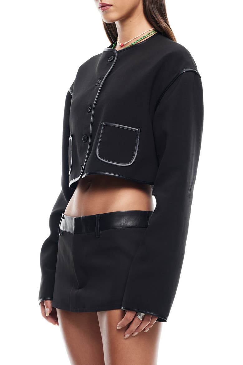 Twilight Crop Jacket, Alternate, color, INK