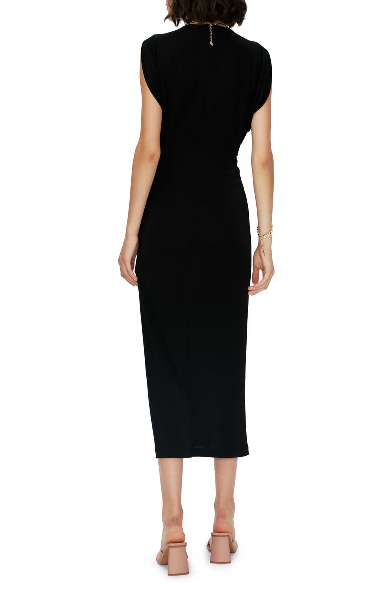 Williams Midi Dress, Alternate, color, BLACK