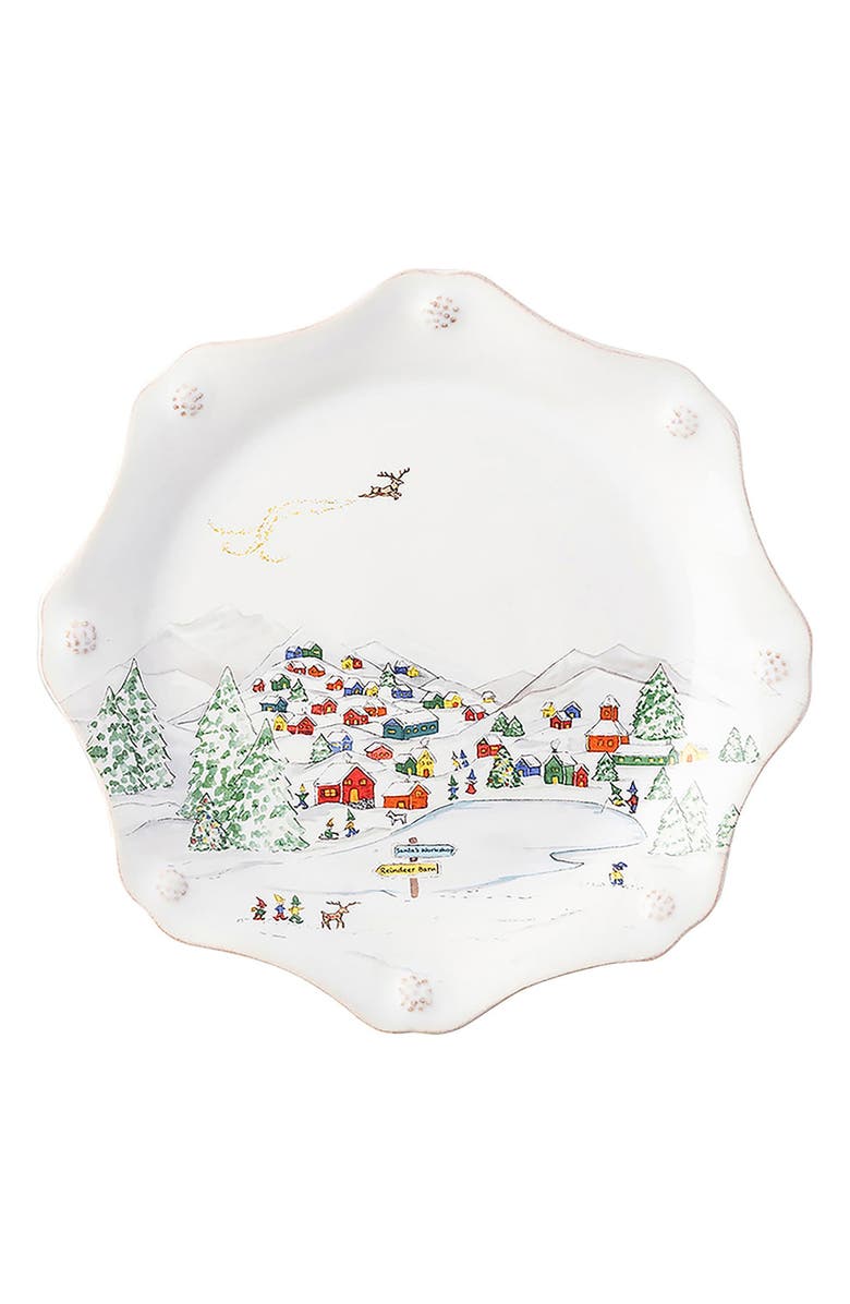 Juliska Berry & Thread North Pole Dessert/Salad Plate, Main, color, Multi