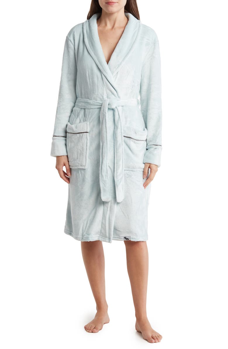 Nine West Plush Robe, Main, color, 