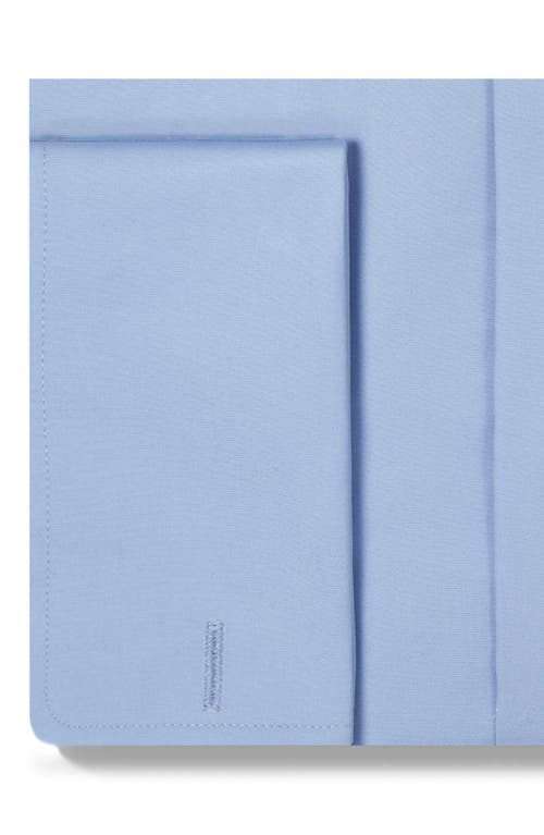 David Donahue Regular Fit Broadcloth French Cuff Dress Shirt