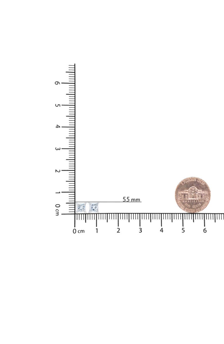 Haus of Brilliance AGS Certified 18K White Gold 1.0 Cttw Diamond Stud Earrings, Alternate, color, White