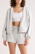 Z by Zella Feather Fleece Zip Hoodie