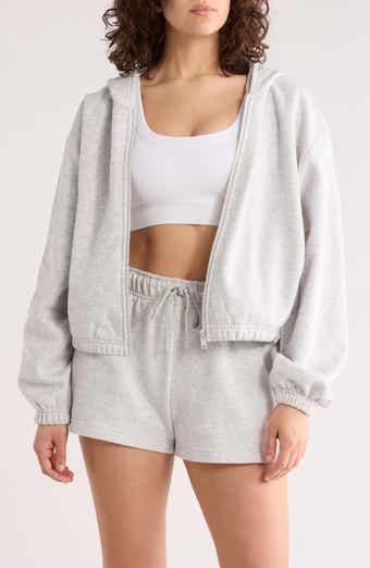 Z by Zella Feather Fleece Zip Hoodie