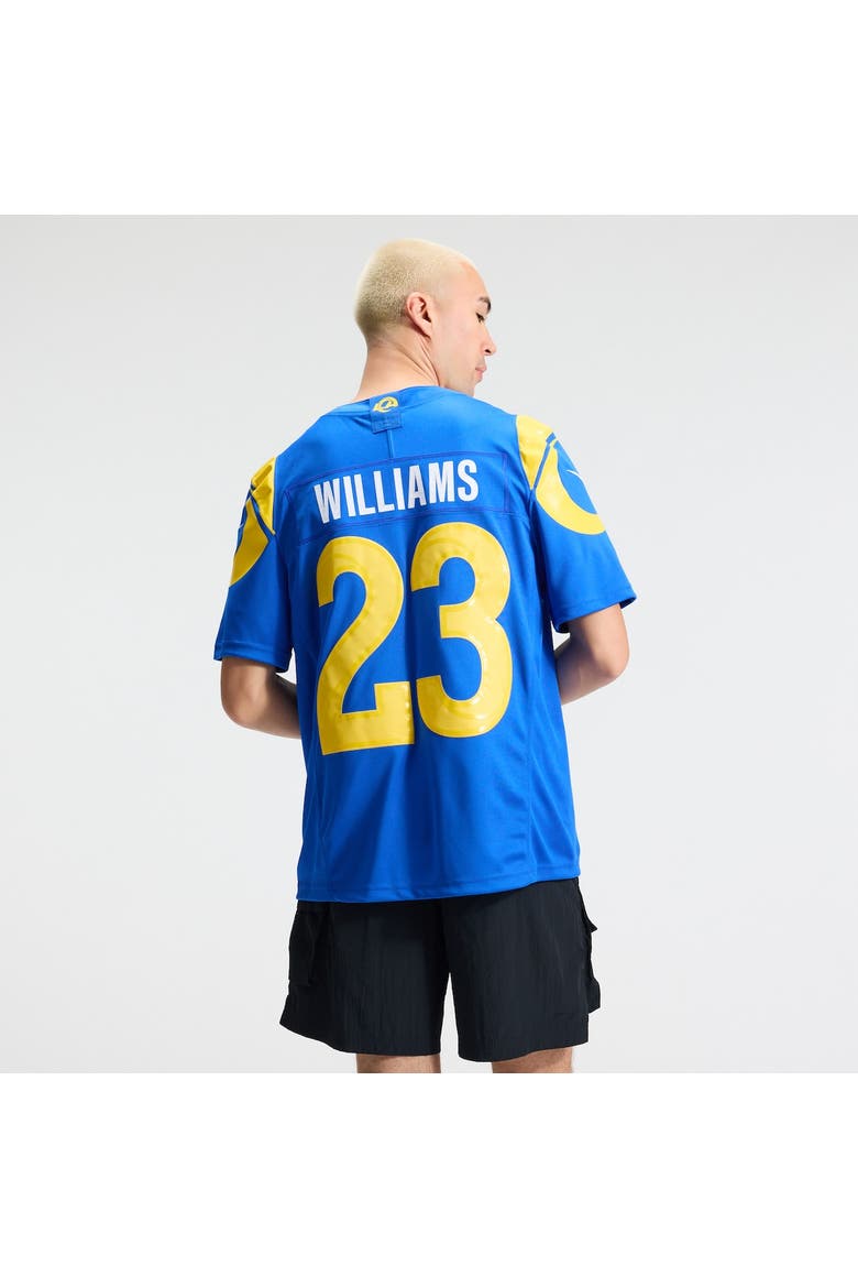 Men's Nike Kyren Williams Royal Los Angeles Rams Team Vapor F.U.S.E. Stitched Limited Jersey, Alternate, color, Royal