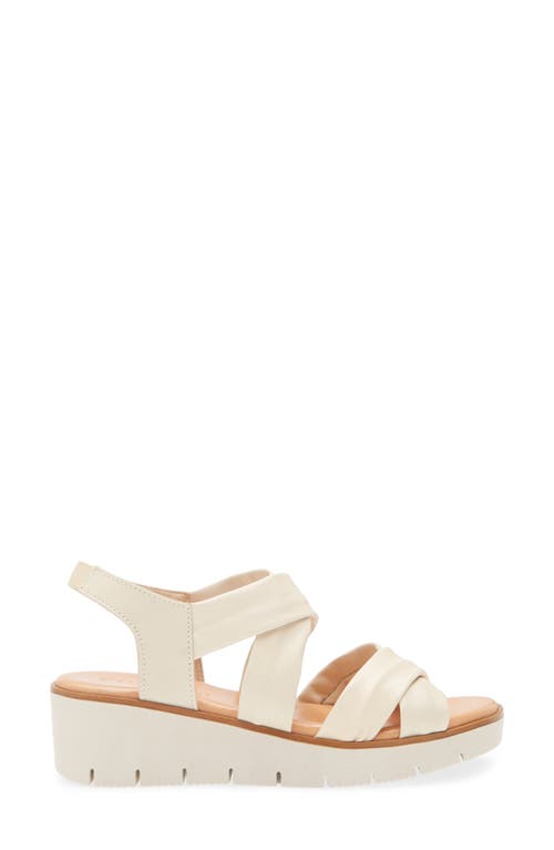 Cordani Margo Wedge Sandal In Beige