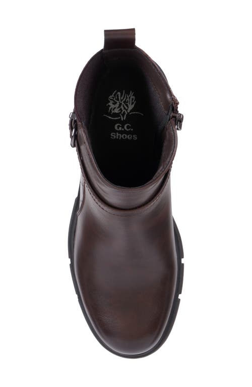Good Choice New York Troy Lug Sole Boot In Brown