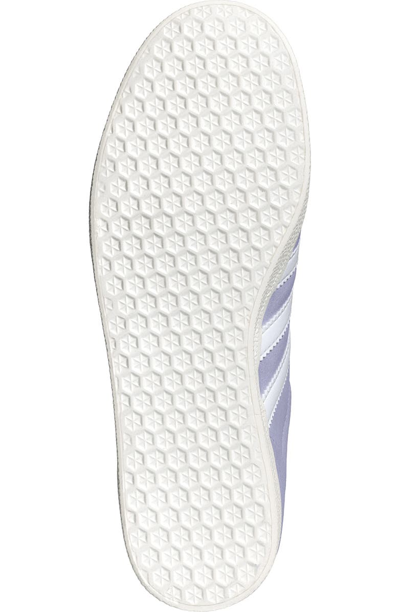 adidas Gazelle Sneaker, Alternate, color, Preloved Fig/ White/ Violet