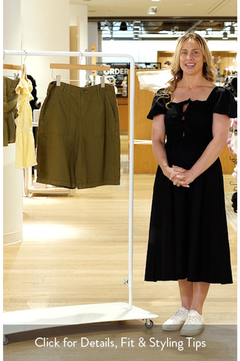 Lite Cotton Blend Bermuda Shorts video