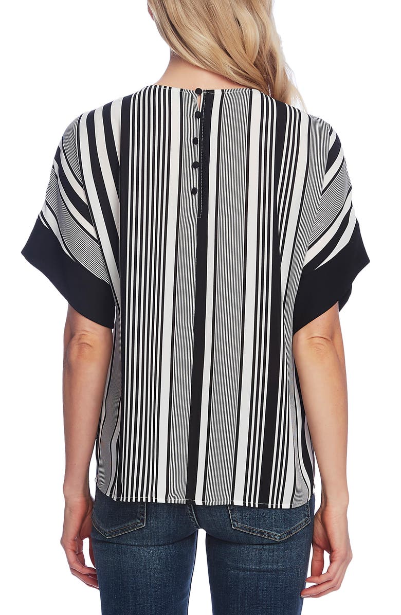 Vince Camuto Variegated Stripe Top, Alternate, color, 