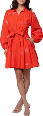 CIEBON Zephyr Long Sleeve Minidress