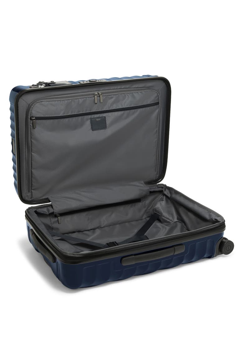 22-Inch 19-Degree International Expandable 4-Wheel Carry-On, Alternate, color, NAVY