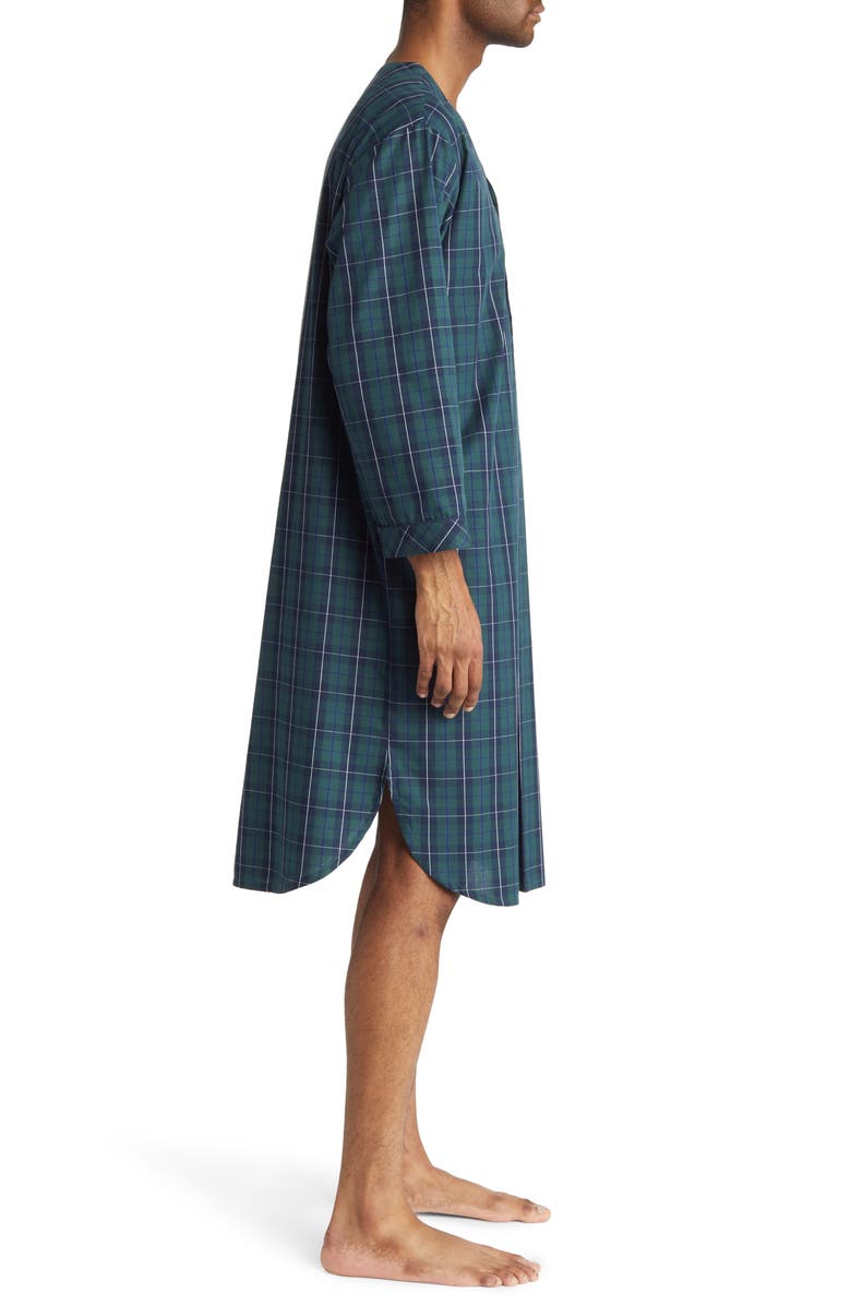 Majestic International Weekend Escape Cotton Blend Nightshirt, Alternate, color,